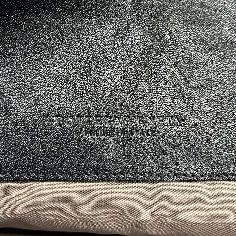 Bottega Veneta Intrecciato Mens Clutch Bag Black Khaki Navy - Picture 8 of 8